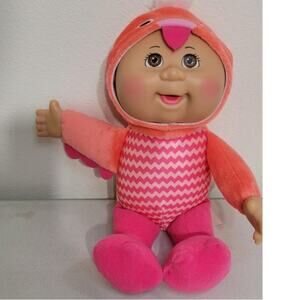 Cabbage Patch Kids Cuties Rosalie Flamingo Exotic Friends Pink Cabbage Patch